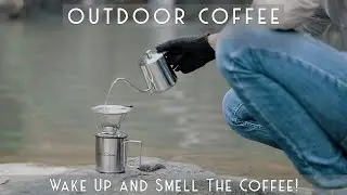 Outdoor Coffee: Relaxing Morning with Water Sounds, Peaceful Ambience and V60 Coffee