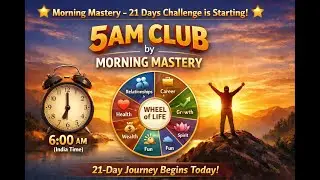 5 AM Club | 90-Day Morning Mastery Life Transformation Challenge (2026) #miraclemorning #5amclub