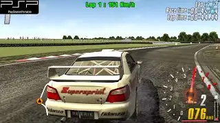 TOCA Race Driver 3 / DTM Race Driver 3 - PSP Gameplay 4k 2160p (PPSSPP)