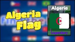 How to find the Algeria Flag - Roblox - Find the Flags!