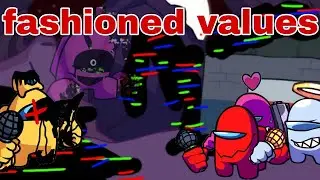 Fashioned values remix 🎤. (cover) Among us 
