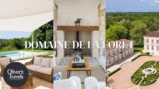 French Hilltop Mansion Surrounded by 165 Acres of Private Estate | Domaine De La For&ecirc;t