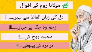 50 Powerful Maulana Rumi Quotes in Urdu with Deep Explanations | Life-Changing Sufi Wisdom
