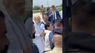 Home Minister Amit Shah ,  J&K CM ,LG, And BJP MLA&rsquo;S Visit&rsquo;s Flood Situation In Jammu #viral #shorts