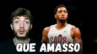 Donovan Mitchell destr&oacute;i e Cleveland Cavaliers amassa o Philadelphia 76ers