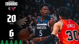 Anthony Edwards With 20 Points, 6 Rebounds Against Bulls | 01.22.26