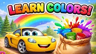 Learn Colors for Kids 🎨 | Colors in English | Educational Video