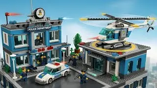 LEGO City Police Department Tour 🚓 | Learn How LEGO Officers Keep the City Safe!