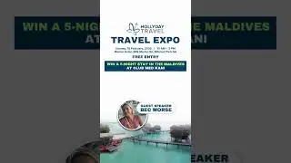 Register for free, attend, and win 5 nights at Club Med Kani, the Maldives