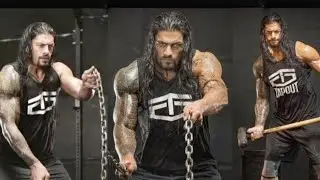 Roman Reigns workout video best 🏋️💪