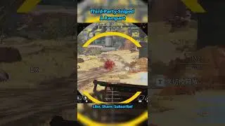 Third-Party-Sniped a Rampart in rank ASMR【Apex Legends】#apex #apexlegends #apexlegendsclips #shorts