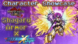 Mega Man X DiVE - Shagaru Armor X - Character Showcase