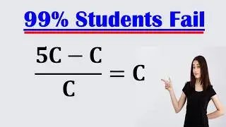 Solving a 'Harvard' University entrance exam |Find C?
