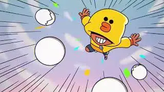 El Brown, Sally Leon and Leonard Carl / Brawl Stars x Line Friends