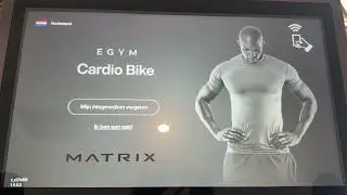 Tutorial EGYM omgeving MATRIX cardio apparatuur