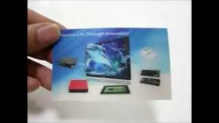 3D Name Card | 3D Lenticular business card -- accept individual ordering of 3D Name card printing
