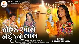 નેહડે આવે નંદ નો લાલ। Nehde Aave Nand No Laal | #RinkuBharwad Krishna Special Song #krishnastatus