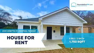 🏡 Move-In Ready Home w/ Spacious Yard | 4929 Jonetta St Memphis TN | FoundationPM.com