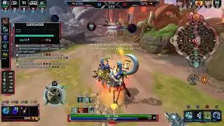 Smite ranked conquest  chronos solo
