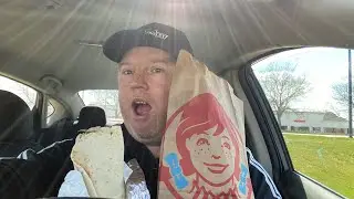TRYING WENDY'S NEW GRILLED CHICKEN WRAP