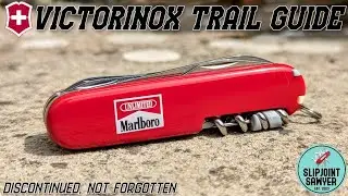 Эксклюзивный швейцарский армейский нож Victorinox Trail Guide Marlboro &mdash; снят с производства, но ...