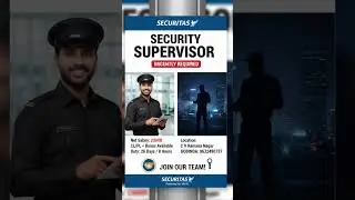 Security supervisor job vacancy urgent requirement immediately joining #security job vacancy