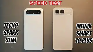 TECNO SPARK SLIM против INFINIX SMART 10 PLUS | Speedtest