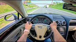 2014 Bentley Continental Flying Spu | 6.0 W12 625 hp | POV Test Drive