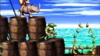 Donkey Kong Country 2 - 102% Walkthrough, Part 1 - Pirate Panic