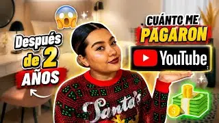 “Mi primer pago de YouTube después de 2 años… ¿Valió la pena? 😭💸”