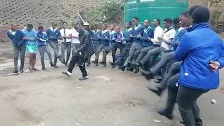 Umkhumbane secondary school - Isicathamiya music and dance group 