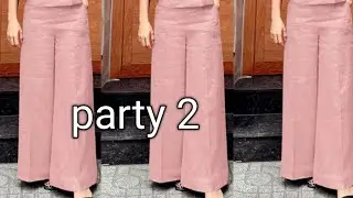 Pakistani style box trouser cutting and stitching part 2/ box trouser astar ke sath kaise sikhe