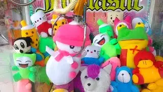 WOW Dapat 6 Boneka Capit Seru Banget‼️ Ada Boneka Salju Topi Pink🥰