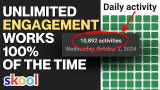 UNLIMITED Engagement For Your Skool Community (works 100% of the time)