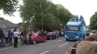 Olympic Torch Bodmin Cornwall 19th May 2012