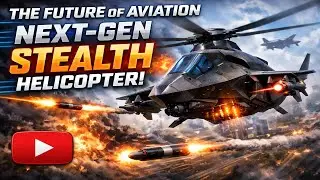 The Future of Aviation Next Gen Stealth Helicopter Concept/Luxury lifestyle