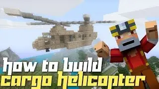 Minecraft Xbox 360: How to Build a Cargo Helicopter!
