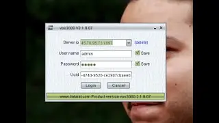 Change VOS3000 21907 Chinese Client to English