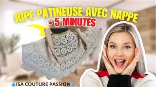 comment coudre une jupe patineuse en 5 minutes !