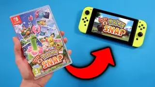 he comprado el NEW POKEMON SNAP para mi Nintendo SWITCH 😆 Unboxing y Gameplay