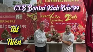 SH.11416. CLB Bonsai Kinh Bắc tổng kết cuối năm và liên hoan tất niên tại vườn Tiến Tạo. Bắc Ninh 