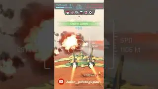 Sky Warriors #261 Kill Enemies  #skywarriors ; F-14 Kill enemies