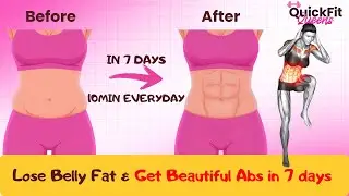 SHRED Belly Fat in Just 10 Minutes & Melt Stubborn Fat in 7 Days!