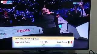 Ladies & Gentleman.Here is your new World Champion 🏆Luca Brecel (Belgium Bullet)#shoaibarf