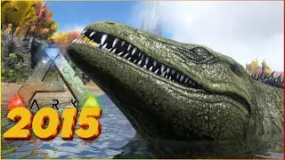 We Tame The Last Dino On 2015 ARK! The Mighty Mosasaurus | 100 Days in Classic ARK [Ep. 29]