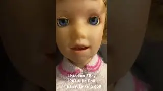 Testing the 1987 First talking doll, Julie