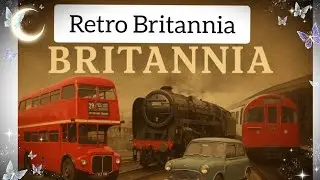 Retro Britannia 🚍 Britain&rsquo;s Transport Evolution (1950s&ndash;1990s) | Vintage Buses, Cars & Trains