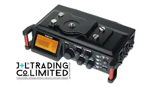 TASCAM DR-70D Linear PCM Audio Recorder for DSLR Cameras