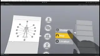Sword Art Online UI interaction