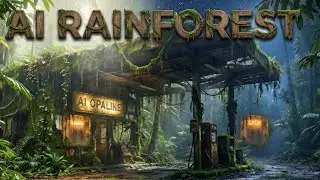 This AI Rain Video Changes Day &rarr; Shade &rarr; Night 🌿 Your Brain Will Feel It